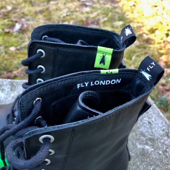 Fly London Jacy Boots Made in Portugal NWoB Size 37 OpiumCore - Picture 5 of 7